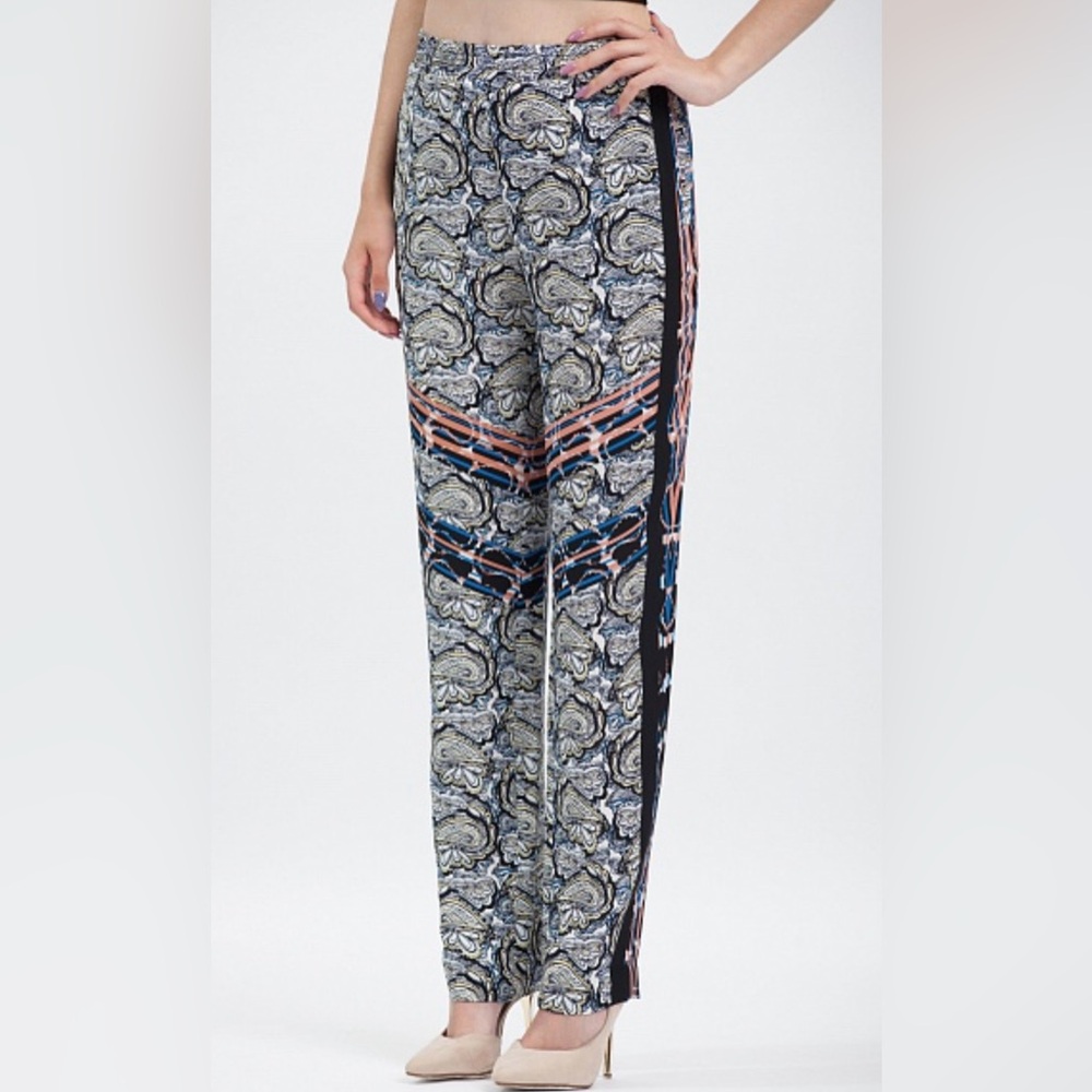 BCBG MAXAZRIA Ryen Paisley-Print Pant